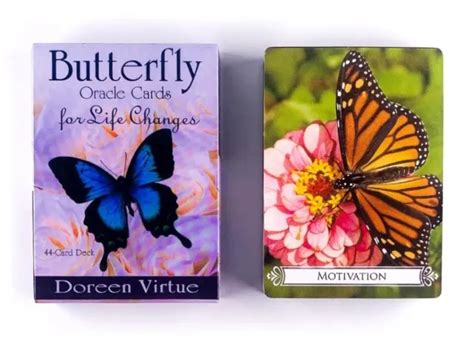 Rare Butterfly Oracle Tarot Cards Spirit Animals Deck Wicca Spiritual