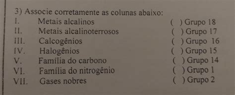 Faça A Associação Correta Entre As Colunas Abaixo