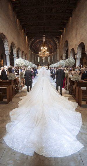 Victoria Swarovski Got Married In A Million Dollar Wedding Dress Queen Wedding Dress Big