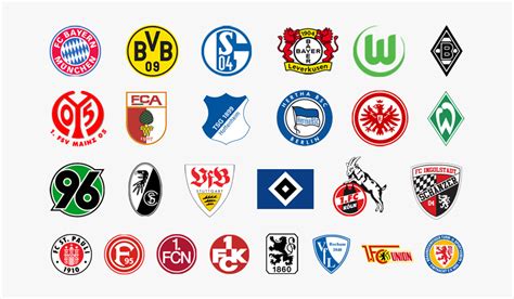 American coach jesse marsch will take over as head trainer of rb leipzig in july, the bundesliga club said thursday, confirming the red bull salzburg. Bundesliga Team Logos : German Bundesliga Team Logos ...