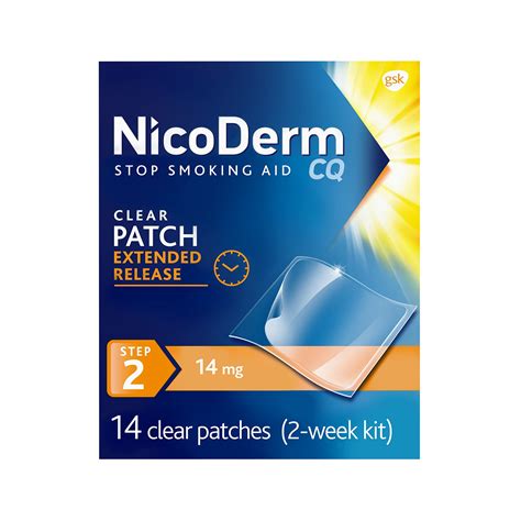 Buy Nicoderm Cq Step 2 Patches To Quit Smoking Stop Smoking Aid 14