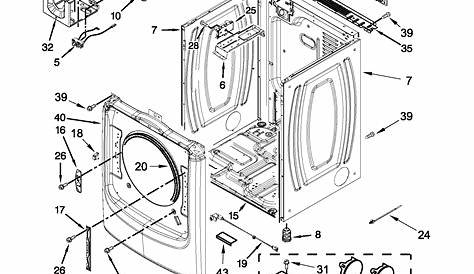 [DIAGRAM] Samsung Dryer Diagram Parts - MYDIAGRAM.ONLINE