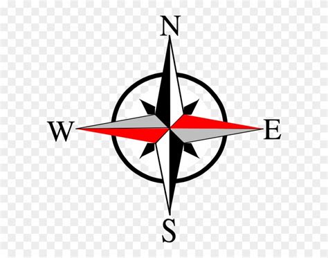 Compass North Clipart North East South West Free Transparent Png