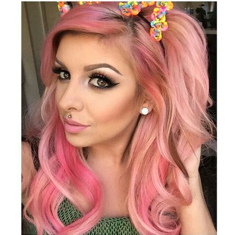 pastel hair pink hair boring hair hair collection all things beauty flower crown hair