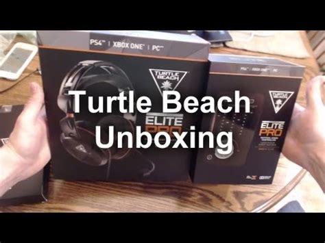 Turtle Beach Elite Pro Unboxing And First Impressions YouTube