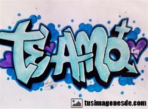 Imágenes de graffitis de te amo | Imágenes