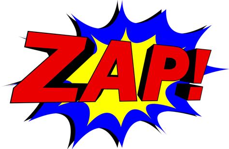 Zap Png Clipart Full Size Clipart 5579606 PinClipart
