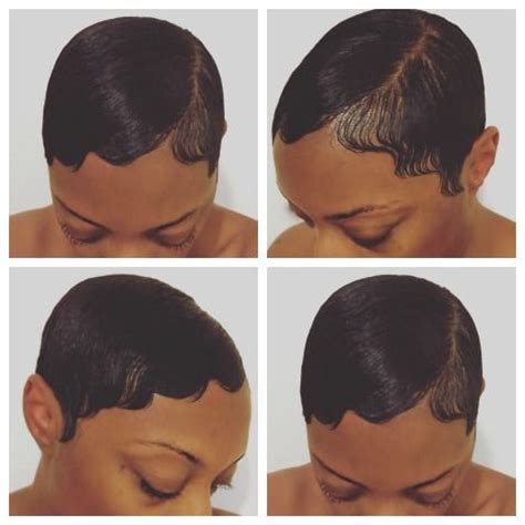 Relaxed pixie short black hairstyles. short hair mold | Short hair styles, Short blonde hair ...