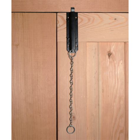 Spring Loaded Shoot Chain Bolt For Breezeway Doors Barn Pros