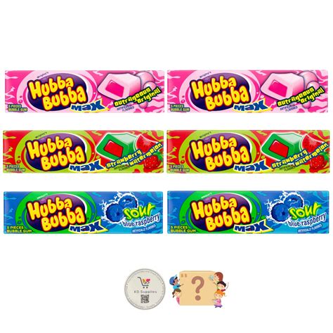 Hubba Bubba Max Bubble Gum Variety Mix Pack Of 6 2 Nepal Ubuy