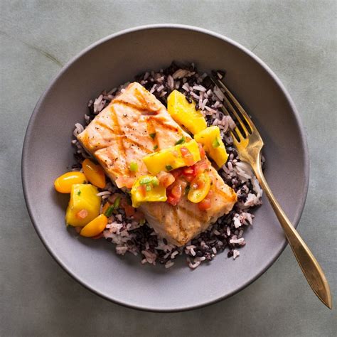 Take your guacamole to the next level with our recipe for guacamole, fresh mango and lime rice dip. A zesty mango-lime salsa is spooned over a fillet of ...