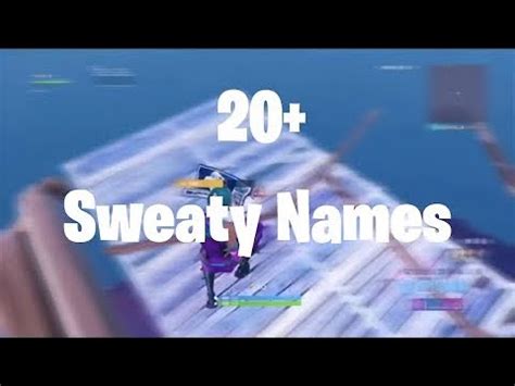 I will do my best here to serve everything in front of you. 20 + Cool Sounding Sweaty Fortnite Names 2020 (Not Taken) - YouTube