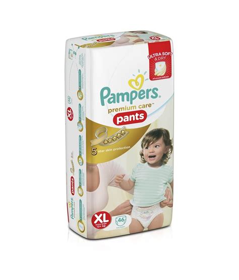 1 diaper recommendation by doctors worldwide specifications. Pampers Premium Care Pants Diapers Extra Large Size 46 pc ...
