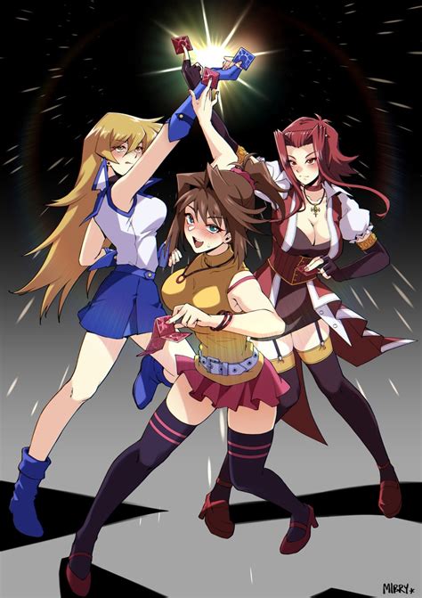 Tenjouin Asuka Izayoi Aki And Mazaki Anzu Yu Gi Oh And More