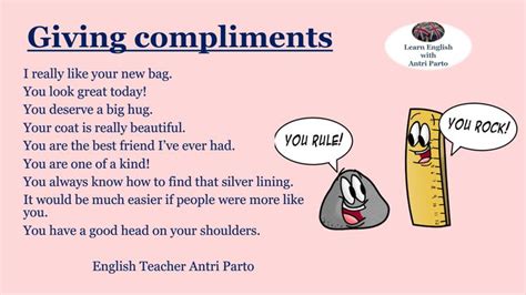 How To Give Compliments In English Learnenglish Learn English