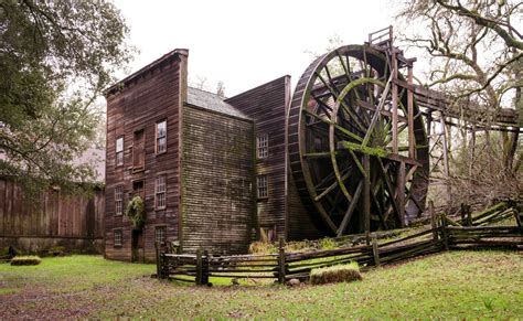 The Bale Grist Mill Now A California Historic Park Operated By The