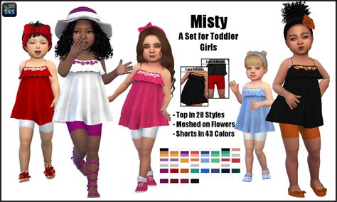 Sims 4 Nexus Misty A New Toddler Set Is Now Available As An