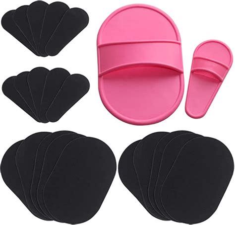Exfoliating Hair Removal Pads X20 X2 Buffer Pad Holders X10 Large