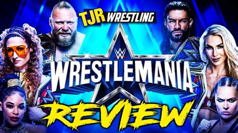 The John Report WWE WrestleMania 38 Review TJR Wrestling