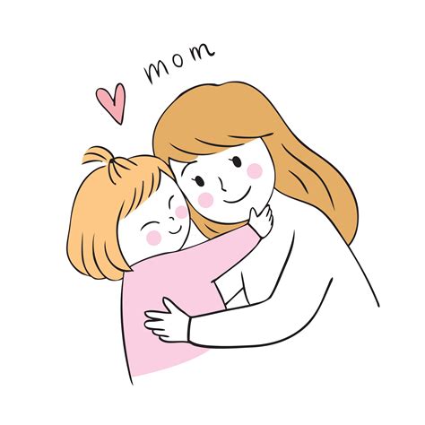 Collection Of Mama E Hija Dibujos Dibujos Animados Madre E Hija Padre