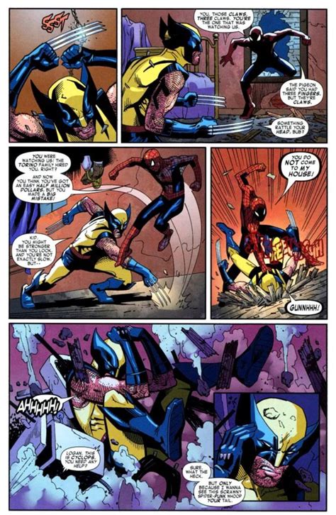 Morals Off Spiderman Vs X 23 Wolverine And Daken Battles Comic Vine
