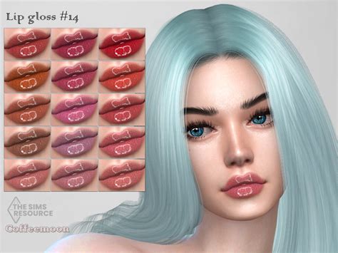 The Sims Resource Lip Gloss N14