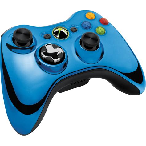 Blue Chrome Xbox 360 Controller