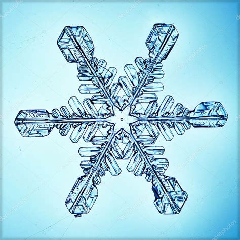 Ice Crystal Snowflake Macro — Stock Photo © Xload 9177388