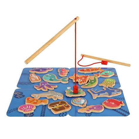 Buy Chad Valley Wooden Fishing Set Wooden Toys Argos