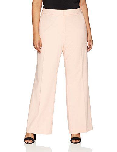 Calvin Klein Womens Plus Size Lux Highline Pant With Button Closure