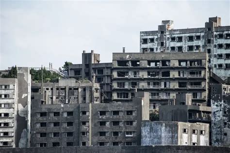 Hashima Island In Japan Now Sits Vacant And Crumbling Despite Once