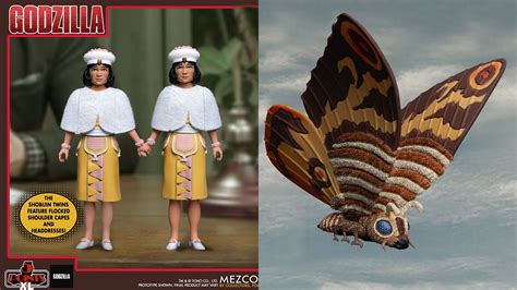 Mothra And Twins Set Revealed By Mezco Toyz Youtube
