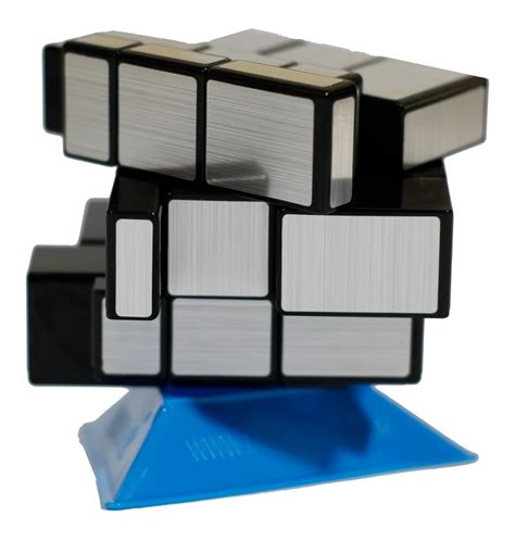 Cubo Magico 3x3 De Rubik Mirror 3x3x3 Plateado Qiyi 40000 En