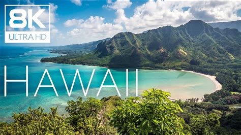 8k 60fps Hawaii Usa Travel Around Hawaii In Amazing 8k 60fps Youtube