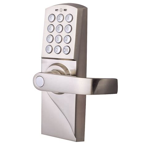 Your defiant electronic keypad lock can store up to 10 entering access code, key bypass, or remote bypass will allow lever to retract latch. Digital Electronic/Code Keyless Keypad Security Door Lock ...