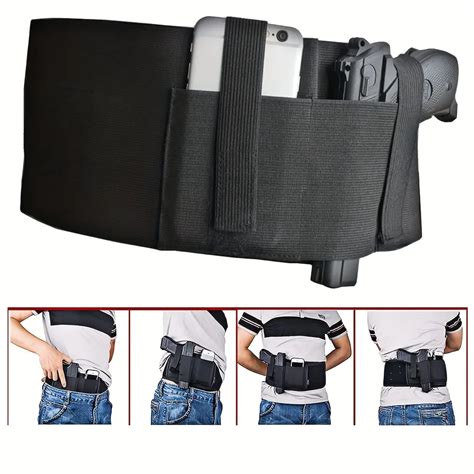 Tactical Belly Band Holster For Concealed Carry Under Shirt