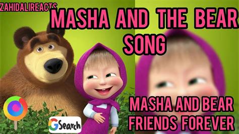 Masha And The Bear Song Masha And The Bear Song With English Lyrics Маша и Медведь Youtube