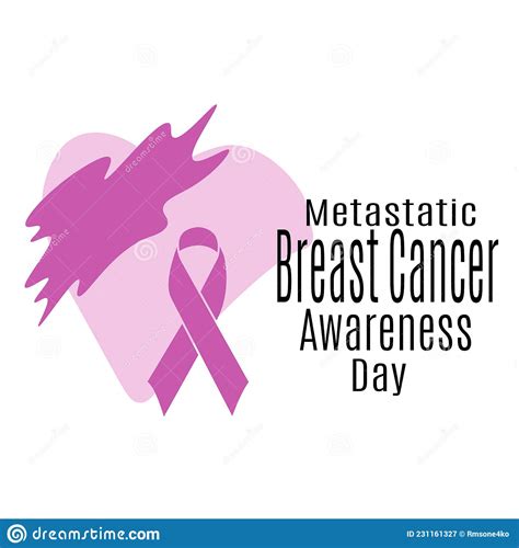 Metastatic Breast Cancer Awareness Day Idea For A Poster Banner