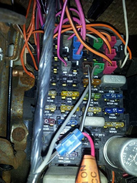 Restoring 86 chevy k10 fuse box cover missing i need to. 1985 Chevy K10 Fuse Box Diagram - 76 Chevy Fuse Box Diagram 3930 Starter Wire Diagram Begeboy ...