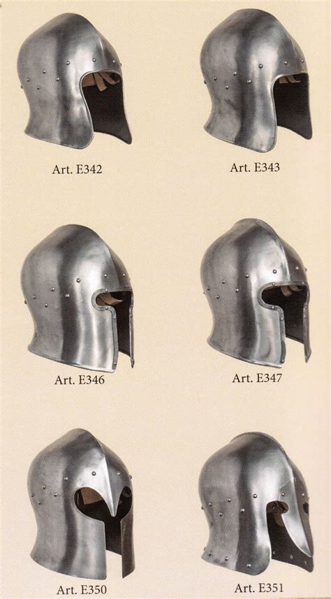 Medieval Helmets Medieval Helmets Ancient Armor Century Armor