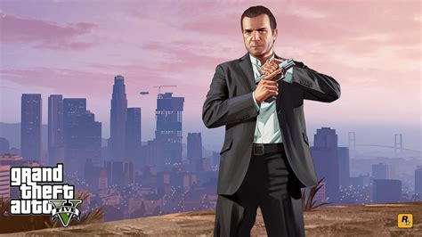 Grand Theft Auto Five Digital Wallpaper Grand Theft Auto Grand Theft