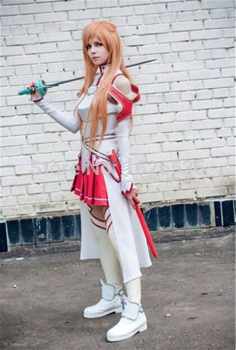 New Sword Art Online Asuna Cosplay Costume Customized S Xxxl In Anime