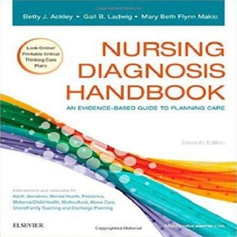 Diagnoses, interventions, and outcomes, 8e. NURSING DIAGNOSIS HANDBOOK: AN EVIDENCE-BASED GUIDE TO ...