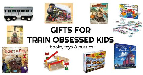 We all know that dad that seems to have everything and want nothing, but the idea of showing up for father's day dinner empty handed just feels simply wrong. Train Gifts for Kids {Books, Toys and Games}