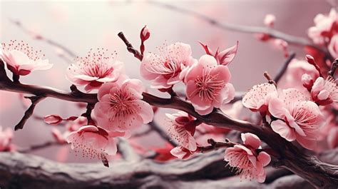 Premium AI Image Cherry Blossoms