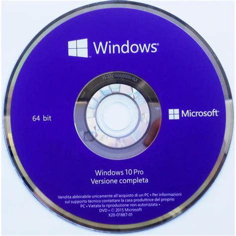Microsoft Windows 10 Pro 64 Bit Oem Dvd 1 Licenza Italiano Eprice
