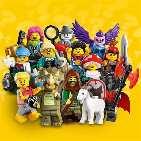 minifigures another look at collectible minifigures series 25 official reveal r legoleak