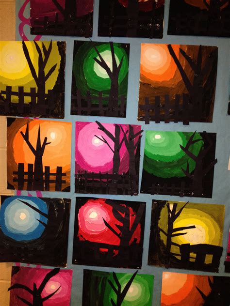 Tints And Shades 3rd Grade Kindergarten Classroom Art Projects