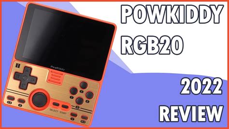 Powkiddy Rgb20 Handheld Console Portable Player Built In