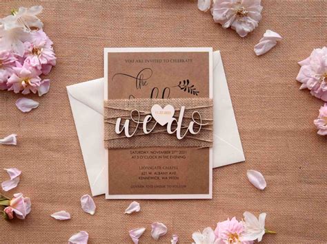 rustic wedding invitations shutterfly 33 design ideas you have never seen before